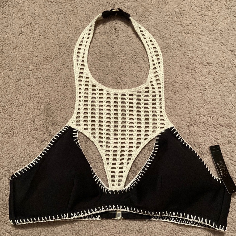 Victoria’s Secret Swim Bikini Halter Top (size XL) NWT